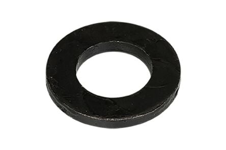 Sluitring m8 din125 zwart 20 stuks