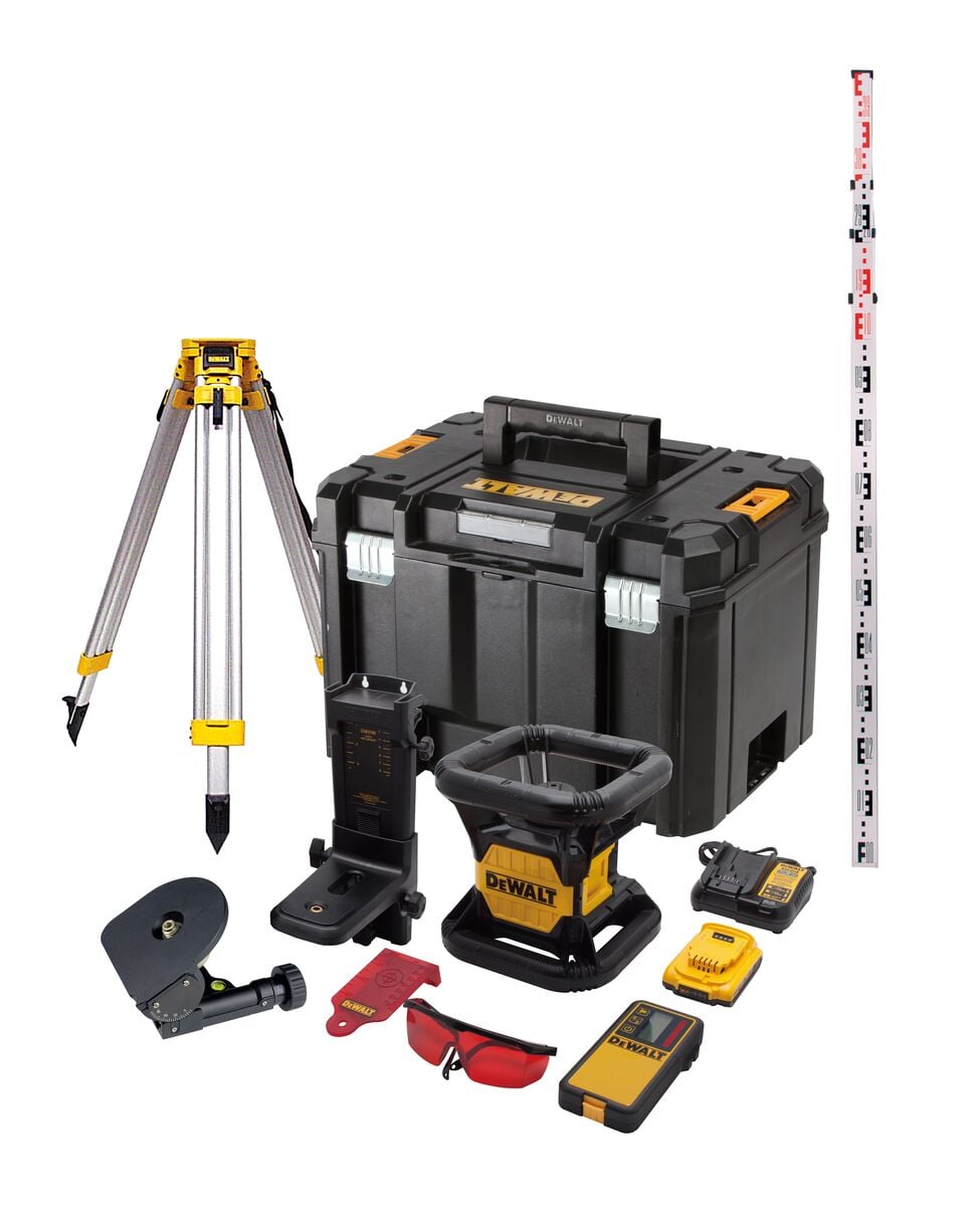 DeWALT roterende laser DCE074D1R-QW 18v