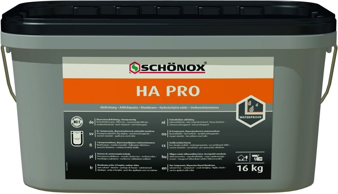 Schönox HA PRO afdichtpasta oplosmiddelvrij 16kg