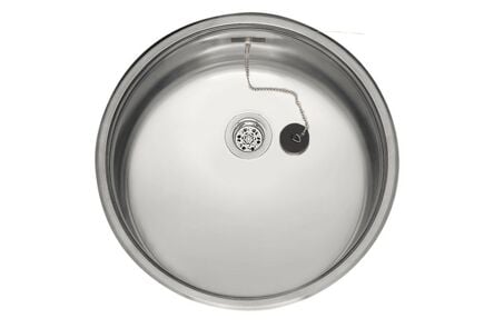 reginox spoelunit rond r18 390osk rvs opbouw