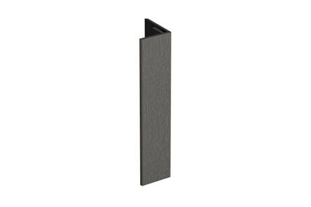 keralit eindprofiel verlengd 2811 classic kwartsgrijs 4000mm