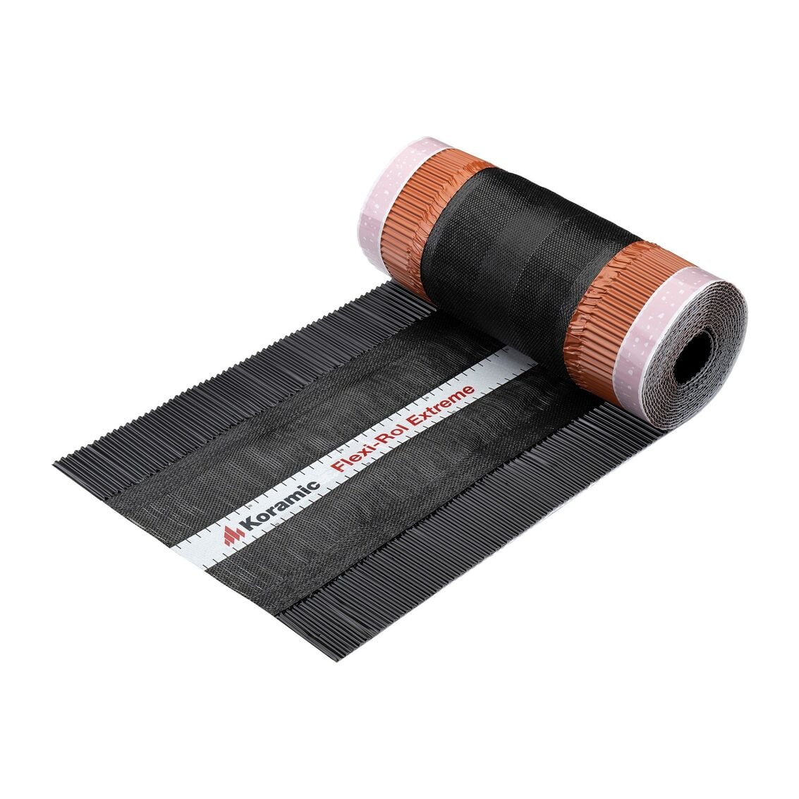 Koramic Flexi-Rol Extreme ventilerende ondervorst zwart 320mm x 5m