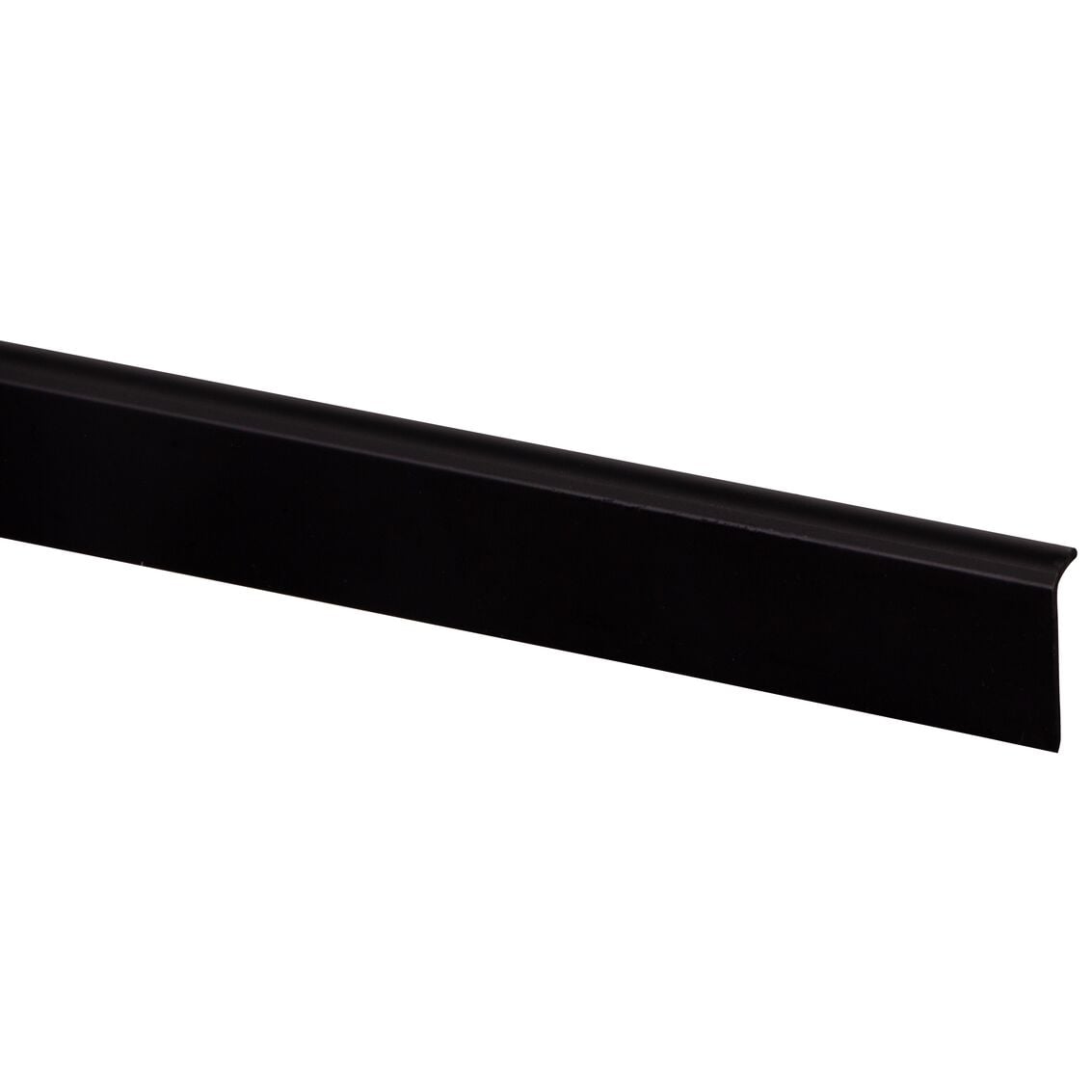 kunststof hockeystickprofiel zwart 8x21x2600
