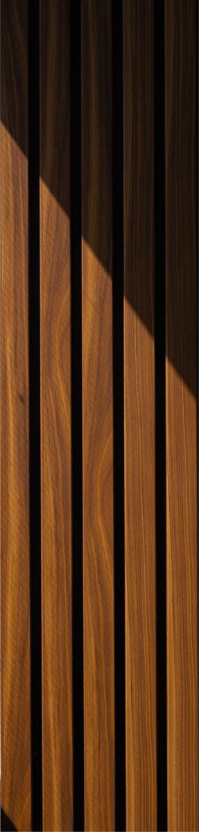 ISIwall lattenwand walnoot 2600x300x23mm