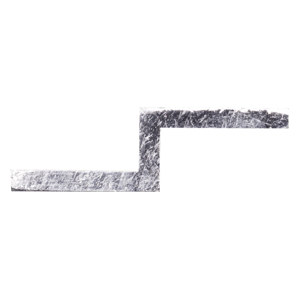 aluminium z-profiel 8x26x2000