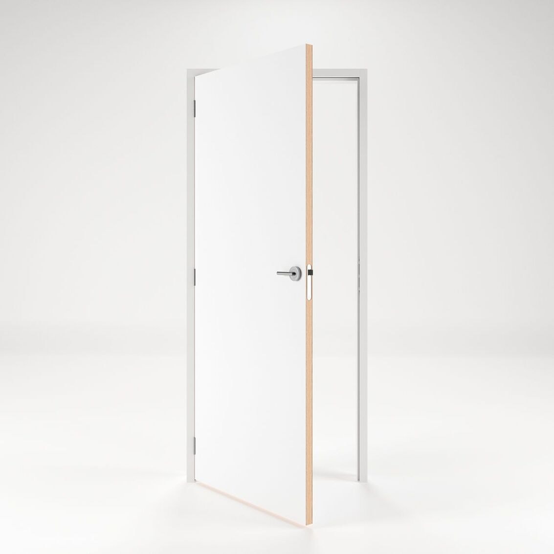skantrae deur/kozijn dks280 volspaan links stomp wit 70% pefc 56x90mm 930x2115mm