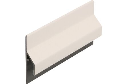 keralit aansluitprofiel 2843 trim/kraal classic wit 9016 6000mm