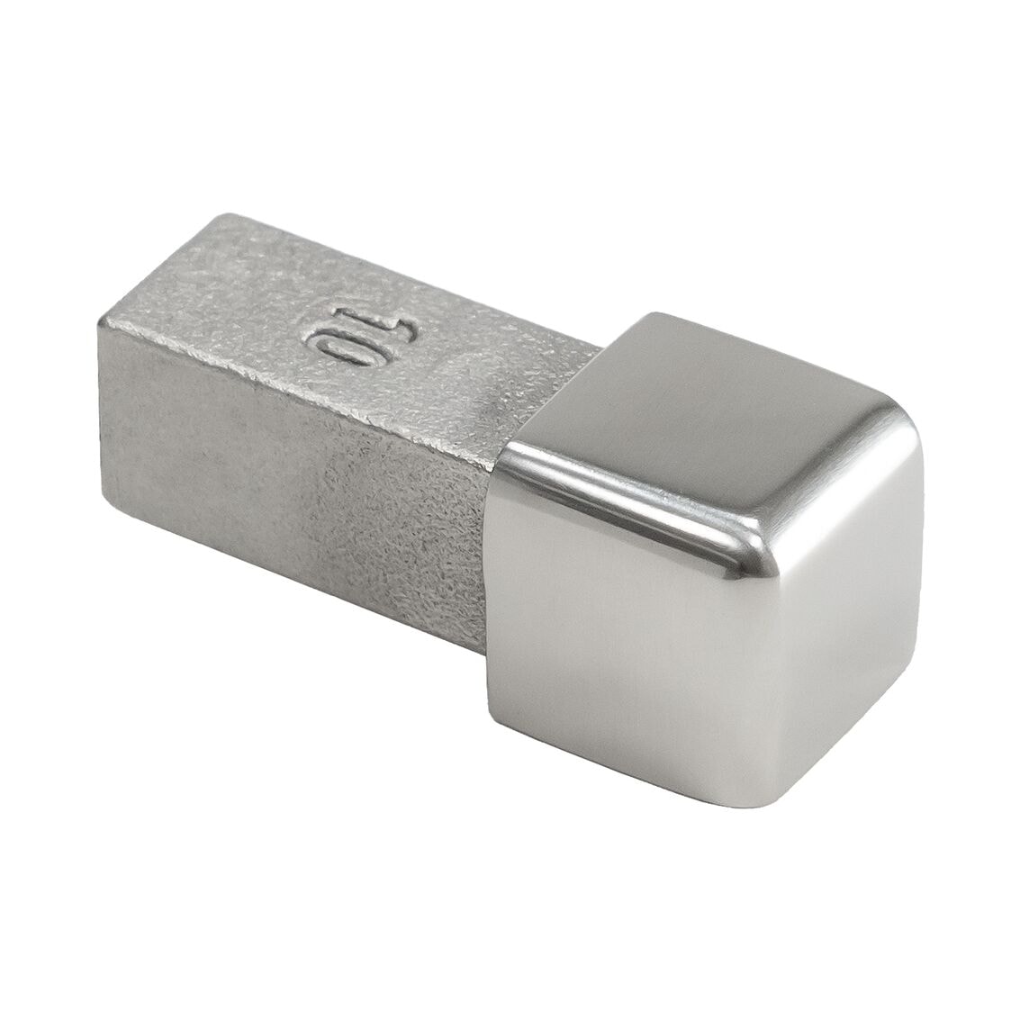 hoekstukje vierkant rvs 10mm
