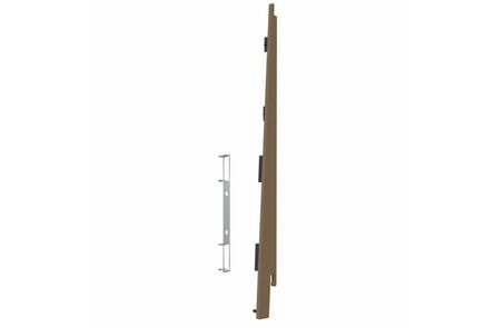 keralit eindkap +connector rechts v2817 natuur eiken 5st