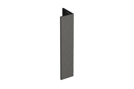 keralit eindprofiel verlengd 2811 classic kwartsgrijs 4000mm
