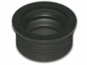 Beer manchet rubber sifon 40x32mm zwart