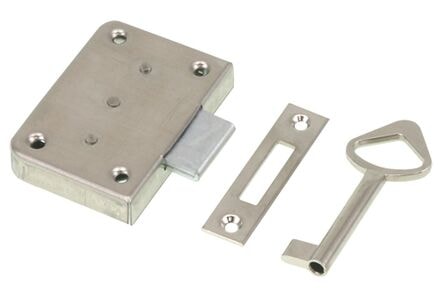 sx meubelslot 20mm vernikkeld