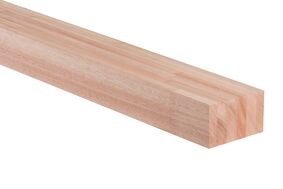 red grandis kozijnhout gevingerlast, gelamineerd geschaafd 95x120x5900mm