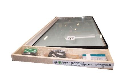 Weekamp blank isolatieglas (glas is voor wk046 deurmaat 830x2015mm