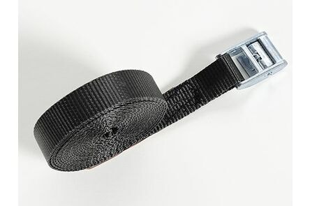 sjorband klemgesp eindeloos 25mm zwart 5m