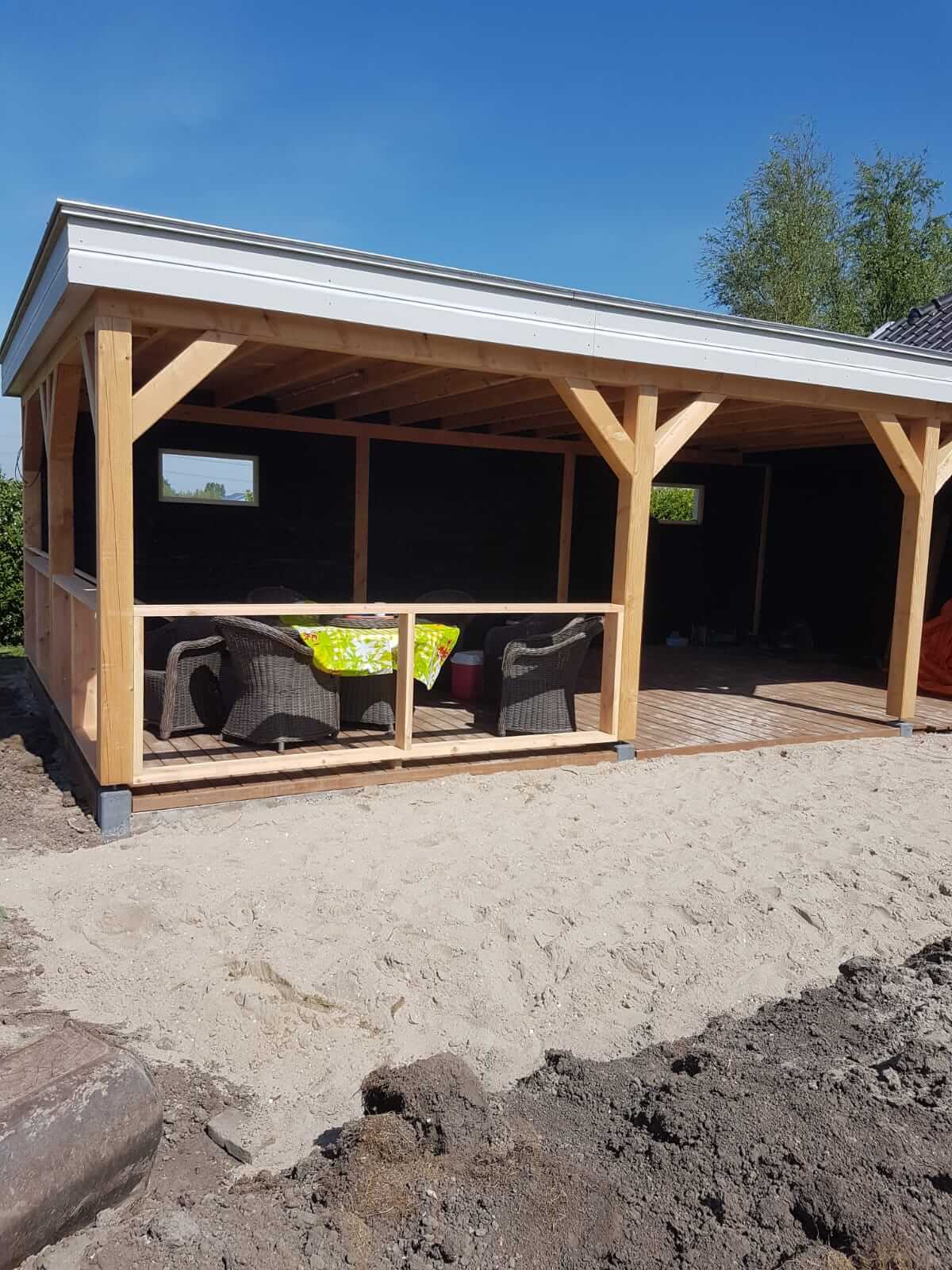 tuinwedstrijd overkapping Aad van Niesbulk