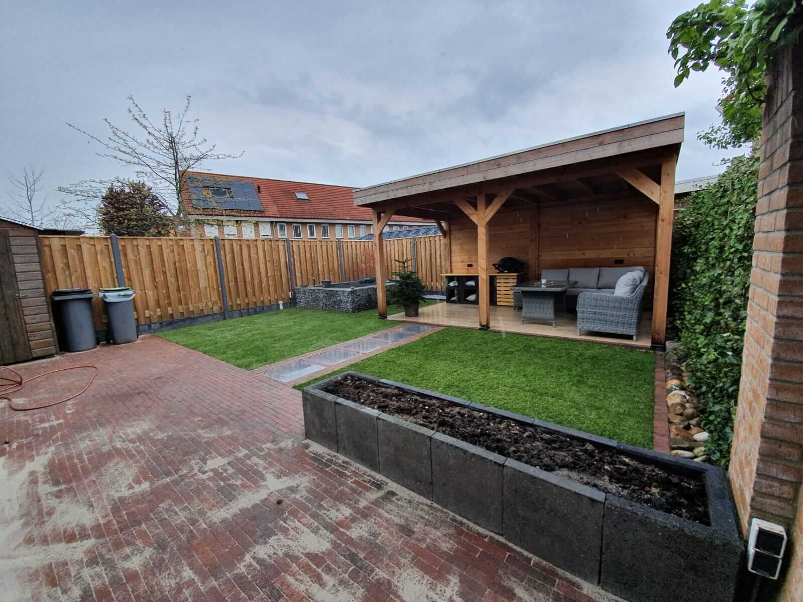 tuinwedstrijd overkapping Jasper